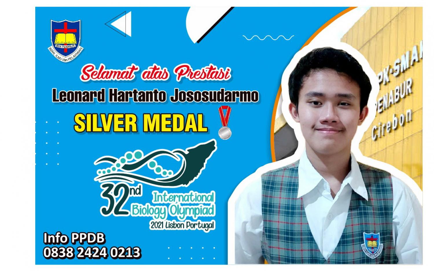 Silver Medal IBO ke - 32 Tahun 2021